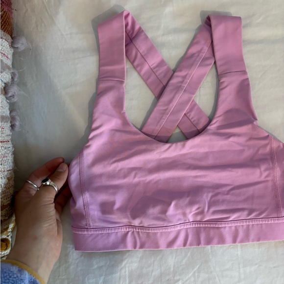 Lululemon Pink Sports Bra Top - Picture 8 of 9